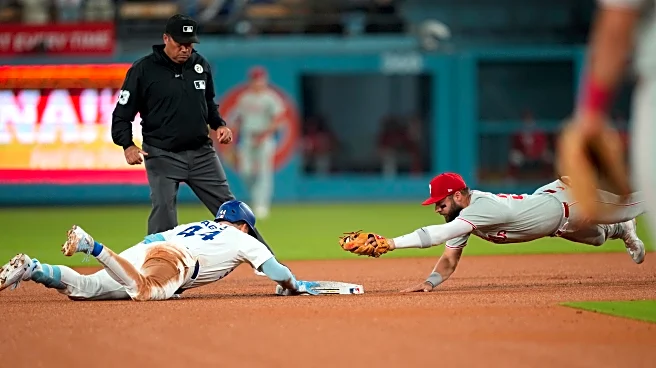 Phillies clinch NL East title with thrilling 6-5 win over Dodgers