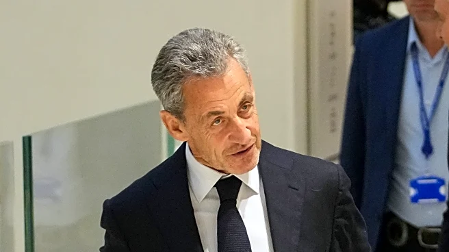 Paris court sentences Nicolas Sarkozy to 5 years in prison for criminal conspiracy