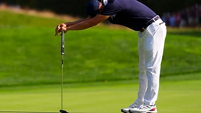 In rematch vs. 'Fleetwood Mac,' US Ryder Cup pairing of English and Morikawa gets the same result