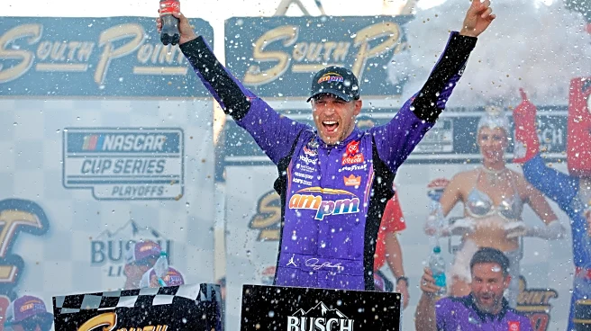 How Denny Hamlin's emotional win at Las Vegas has him back in title contention