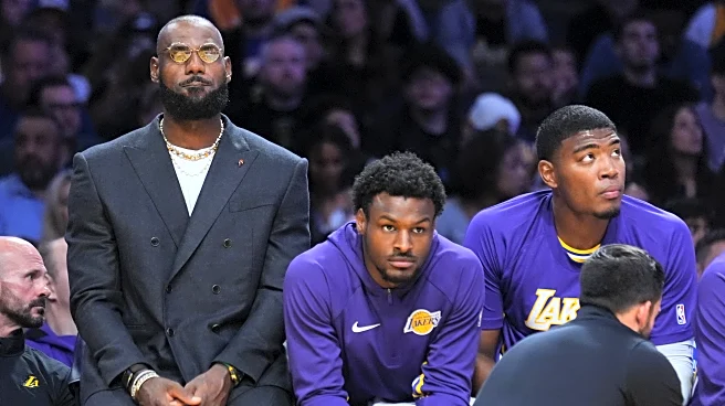 LeBron James is helping the Lakers in film study while he's sidelined with sciatica, Redick says