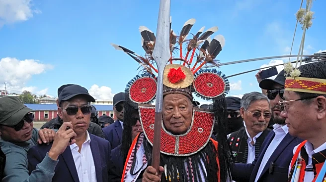 A Naga rebel leader returns to his hometown in India's northeast after 5 decades, in photos