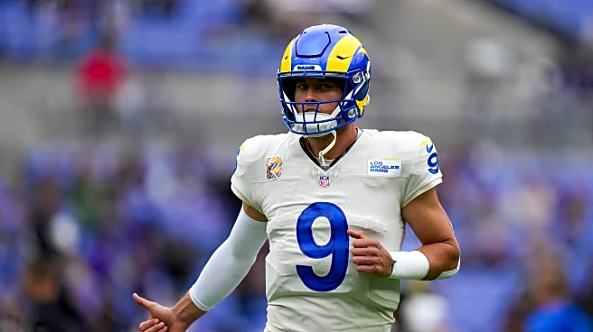 In his 17th season, Matthew Stafford is finally in an MVP race with a superb start for the Rams