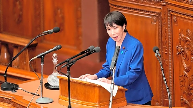 Japan's new leader vows to further bolster defense buildup and spending as regional tensions rise