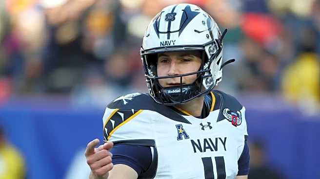 Yes, that's Navy with an undefeated record — and one of the nation's most explosive offenses