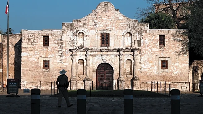The CEO of the Alamo's historic site has resigned after a top Texas Republican criticized her