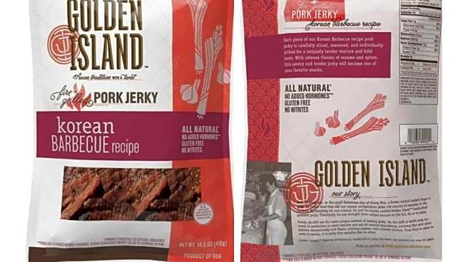 Company recalls 2 million pounds of barbecue pork jerky that may contain metal wire