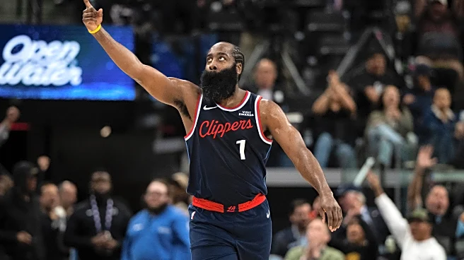 Harden scores 30 points to help Clippers rout Suns 129-102 in home opener