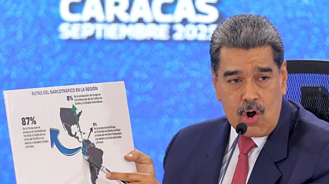 Venezuela's Maduro says the US is fabricating a war as aircraft carrier approaches