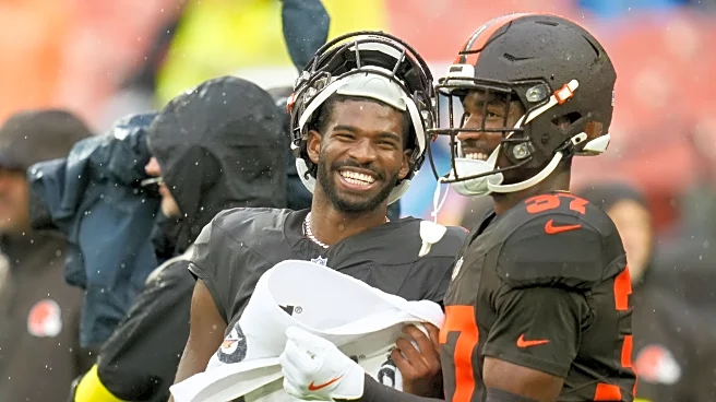 Browns' Shedeur Sanders questionable for Sunday with back injury