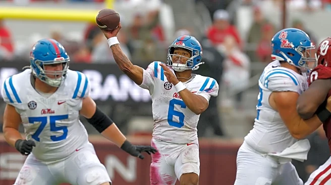 Chambliss leads No. 8 Mississippi to 34-26 victory over No. 13 Oklahoma