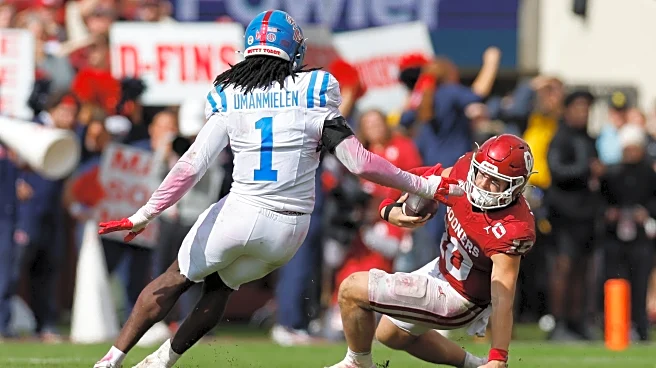 Oklahoma QB John Mateer still finding groove after hand injury as Sooners fall to No. 8 Mississippi
