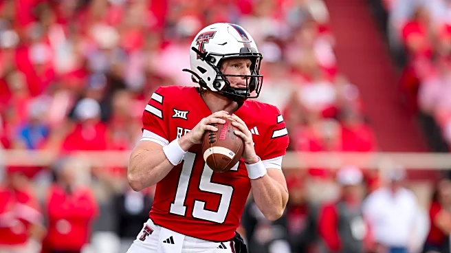 Hammond injures knee as No. 14 Texas Tech puts Morton in uniform at halftime just in case