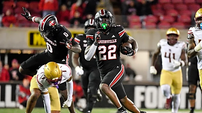 Issac Brown helps No. 19 Louisville run away from Boston College, 38-24
