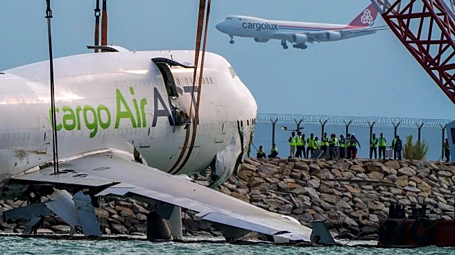 Main wreckage of cargo plane recovered from Hong Kong waters after deadly crash