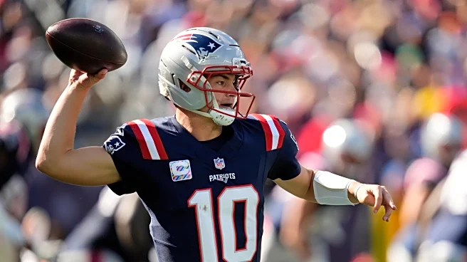 Drake Maye throws 3 TDs as Patriots overcome Myles Garrett's 5-sack game in 32-13 win over Browns
