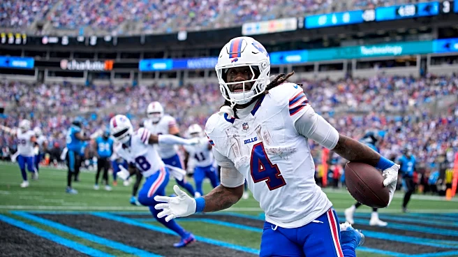Bills establish 'identity' behind James Cook and dominant running game in 40-9 rout of Panthers