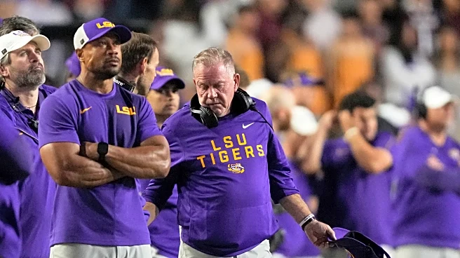LSU fires coach Brian Kelly in the 4th season of his 10-year, $100 million deal, AP source says