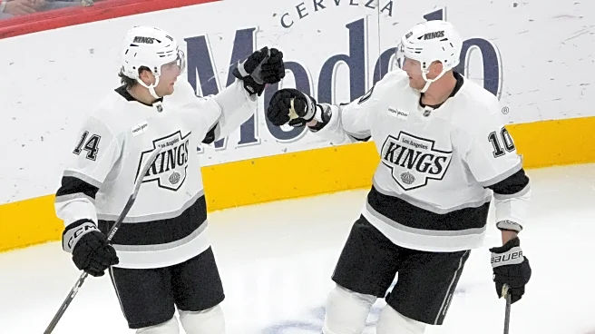 Laferriere and Fiala score in 2nd-period burst to back Forsberg in Kings' 3-1 win over Blackhawks