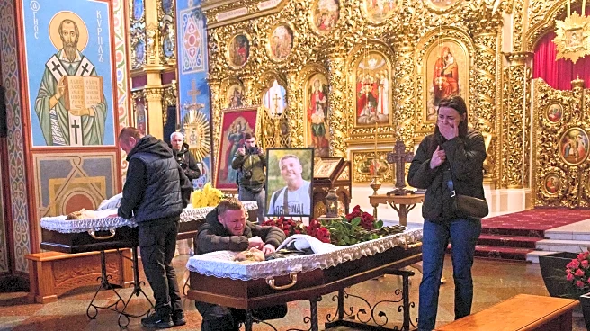 Ukraine mourns two journalists after a deadly Russian drone strike claimed their lives