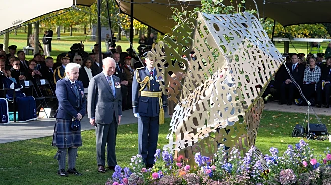 King Charles III dedicates Britain's first national memorial to LGBTQ+ troops