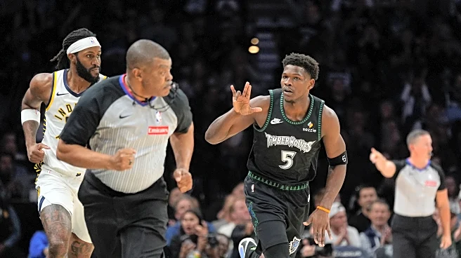 Timberwolves will be without Anthony Edwards for at least a week due to a hamstring strain
