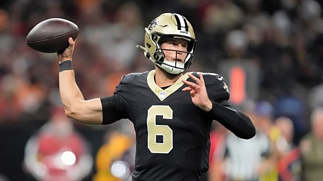 Saints giving rookie QB Tyler Shough his 1st NFL start against the Los Angeles Rams on Sunday