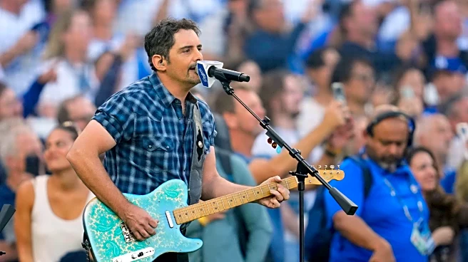 Brad Paisley says he's 'Mr. More Baseball' after performing at another World Series marathon game