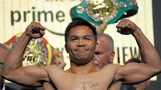 Manny Pacquiao hints at possible rematch with Floyd Mayweather