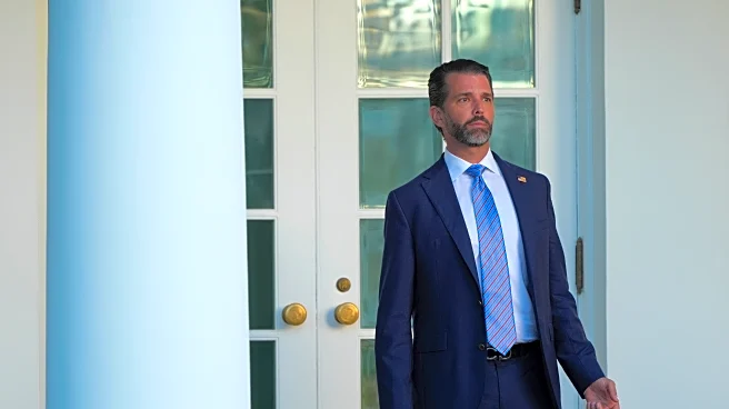 Donald Trump Jr. mocks 'No Kings' protests and praises father's approach to Mideast at Saudi summit