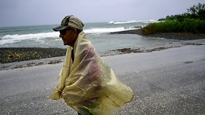 The Latest: Hundreds of thousands evacuate as Hurricane Melissa hits eastern Cuba