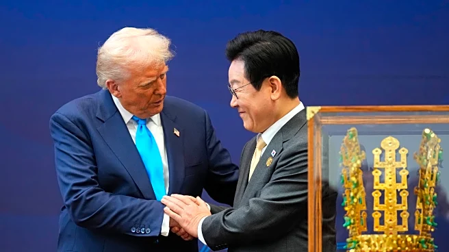 The Latest: US and South Korea advance trade talks during Trump’s visit to Asia