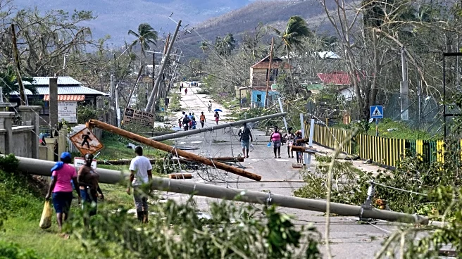 US is sending dozens of relief workers to help with fallout from Hurricane Melissa