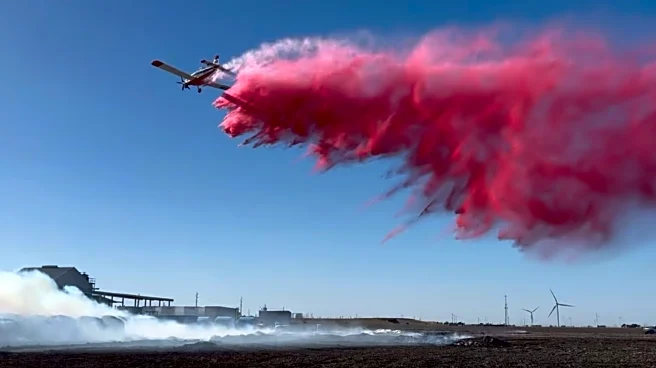 Residents of rural community in southern Texas ordered to evacuate as firefighters battle blaze
