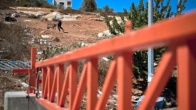 Israel has erected nearly 1,000 barriers in the West Bank during the war in Gaza, group says