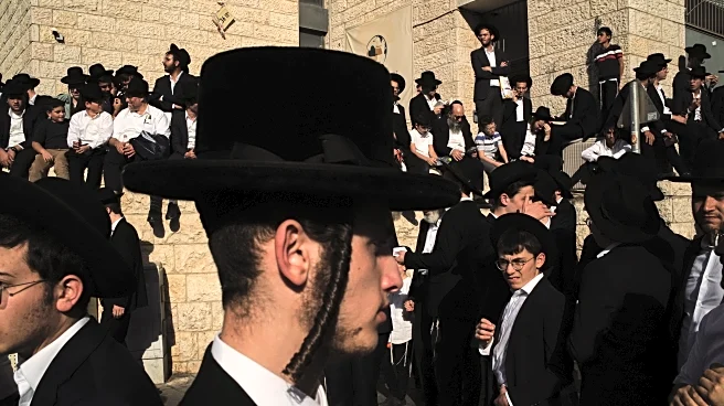 Tens of thousands of ultra-Orthodox Jews protest military draft in Jerusalem