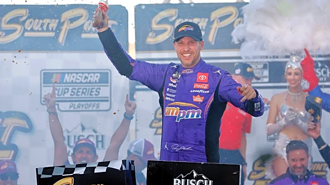 Denny Hamlin races for his dying father's last chance to see him win a NASCAR championship