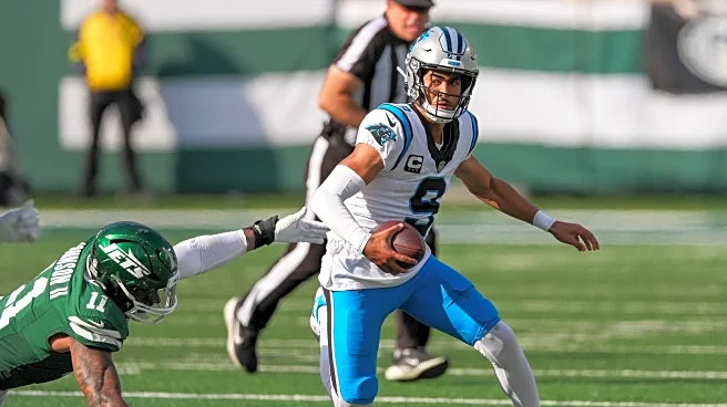 Panthers QB Bryce Young practices for second straight day; Andy Dalton has broken thumb