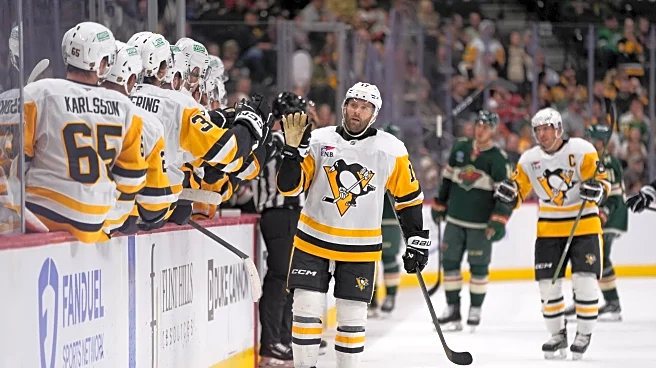 Rust has a goal and an assist as Penguins win 4-1 to send Wild to fifth straight loss