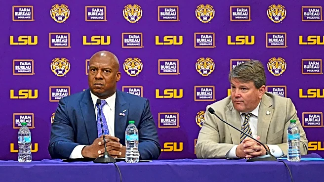 LSU interim AD Verge Ausberry says the school's athletic department 'is not broken'