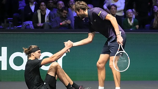 Zverev saves match points to set up Sinner semifinal at Paris Masters