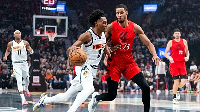 Grant hits free throws with 1.4 seconds left and Blazers beat Nuggets 109-107