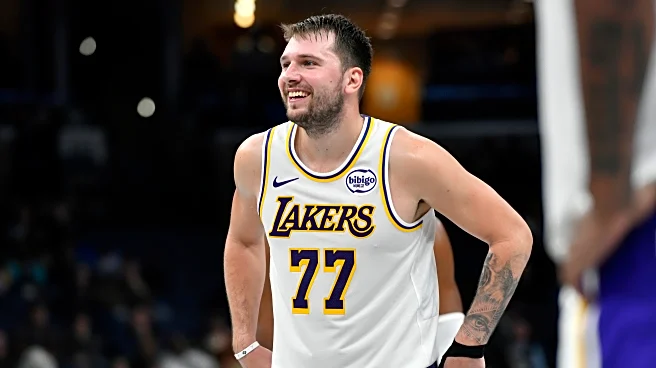 Lakers' Doncic has third 40-point game to start season, matching Wilt Chamberlain's mark