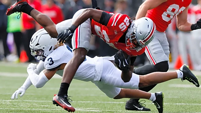 Sayin throws 4 TDs, top-ranked Ohio State takes control in 2nd half for 38-14 win over Penn State