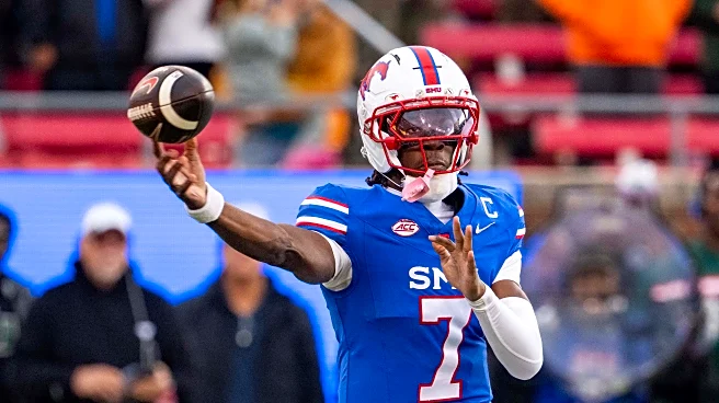 SMU knocks off No. 10 Miami 26-20 in overtime, damaging playoff hopes for Hurricanes