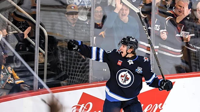 Comrie makes 28 saves, Lambert scores 1st NHL goal as Jets top Penguins 5-2