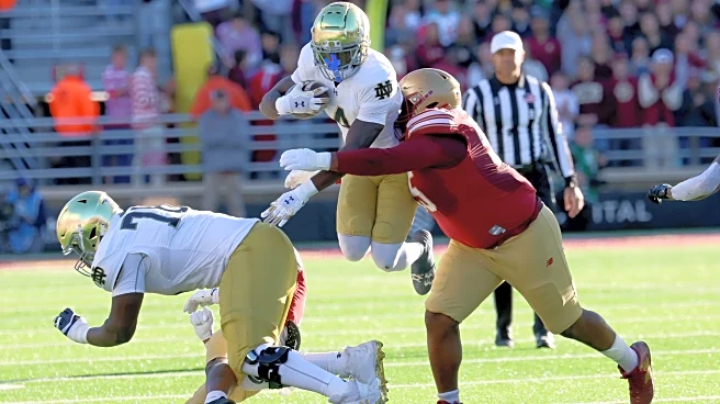 No. 12 Notre Dame escapes Boston College with 25-10 victory