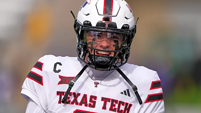 No. 13 Texas Tech takes advantage of turnovers to beat K-State 43-20, ending 8-game series skid