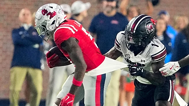 Ole Miss defense shines with 6 sacks, 2 interceptions in 30-14 win over South Carolina