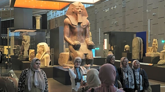 With pharaoh-like fanfare, Egypt unveils a huge new museum dedicated to its ancient civilization